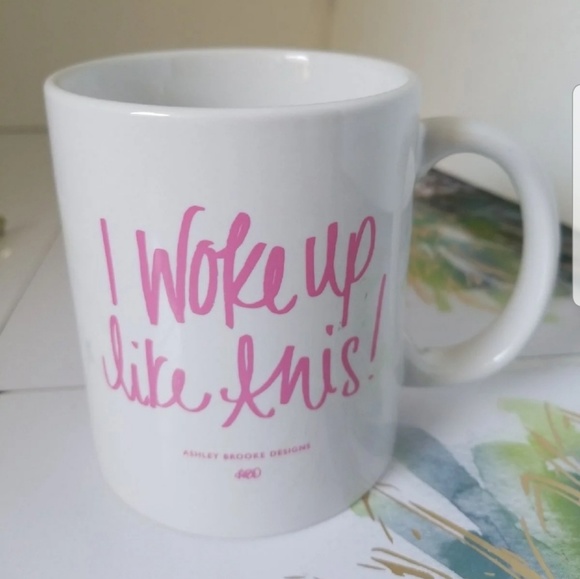 Coffee mug by Ashley Brooke "I woke up like this" - Picture 1 of 8